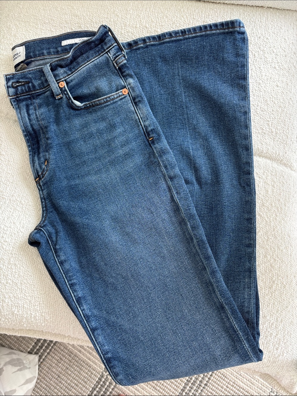 Citizens Of Humanity Mid-Blue Flare Jeans